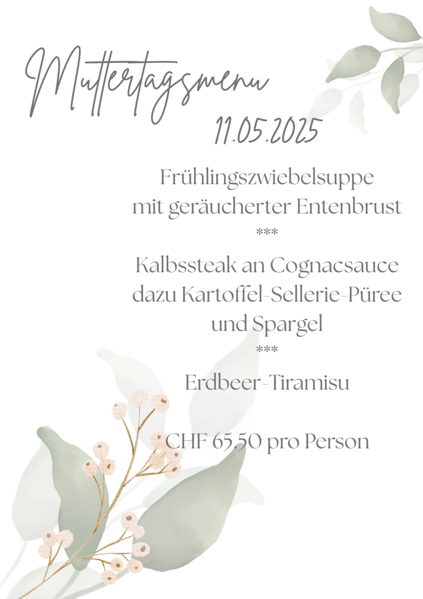 Muttertag 11.05.2025