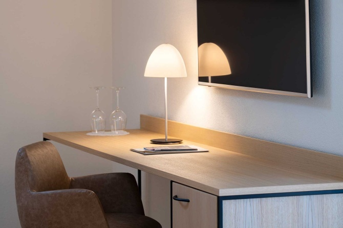 Detailbild Schreibtisch