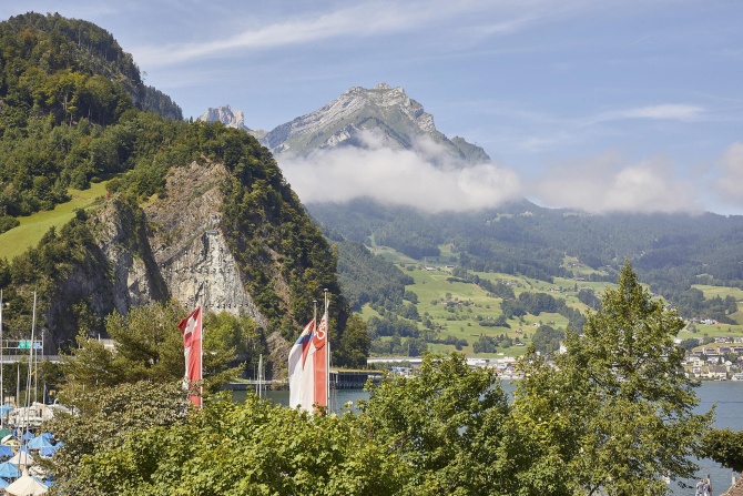 Winkelried Hotel Zimmer Bergblick2